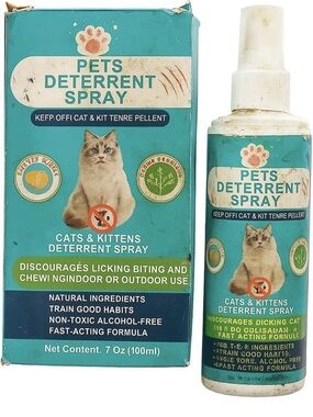 Pets Deterrent Spray for Cats & Kittens - Teal